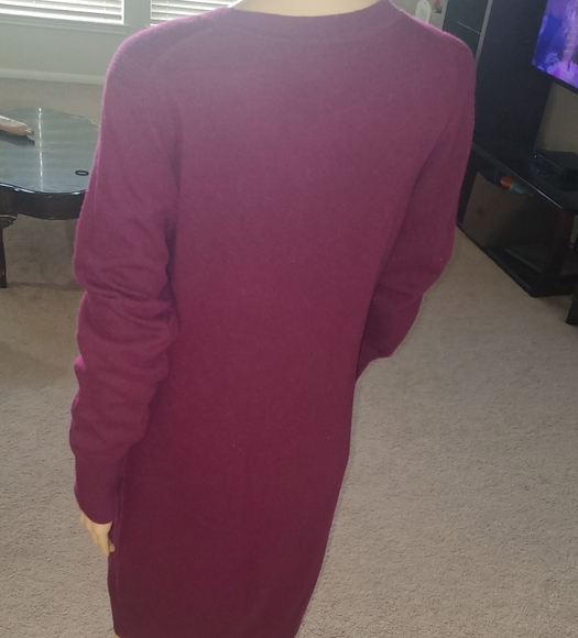 Banana Republic m crewneck ribbed hems fine Italian yarn - Picture 4 of 6